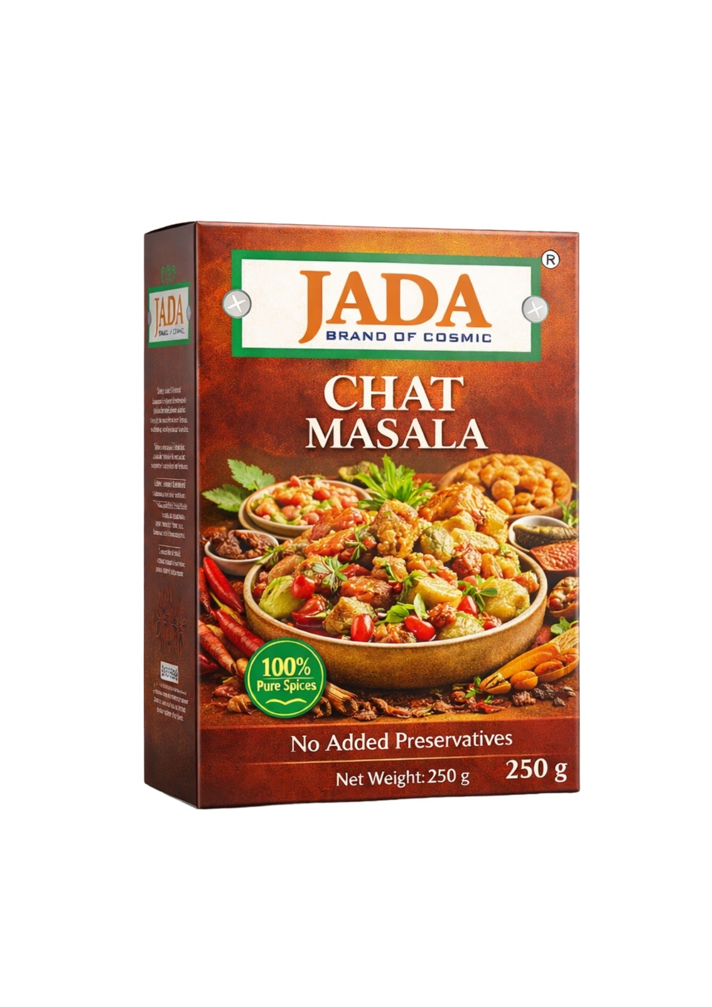 JADA Chat Masala – Authentic Tangy Spice Blend (250 g)